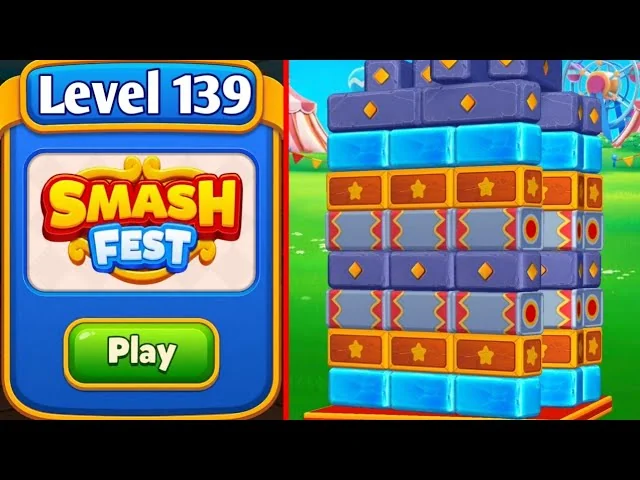 Smash Fest Level 139 board layout