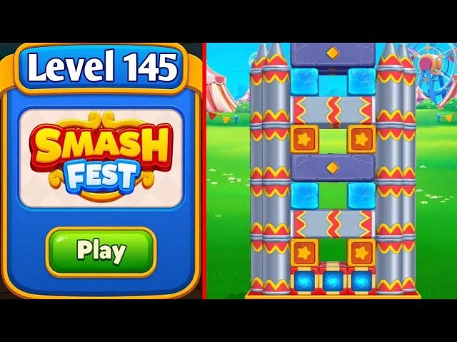 Smash Fest Level 145 board layout