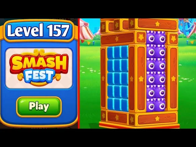 Smash Fest Level 157 board layout