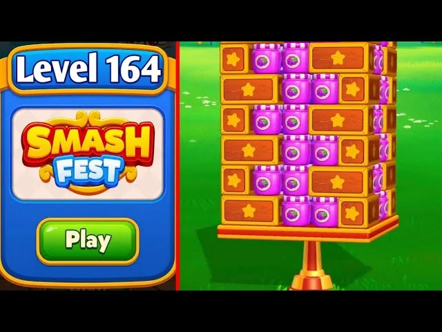 Smash Fest Level 164 board layout