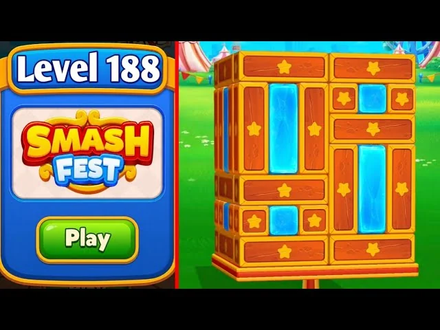 Smash Fest Level 188 board layout