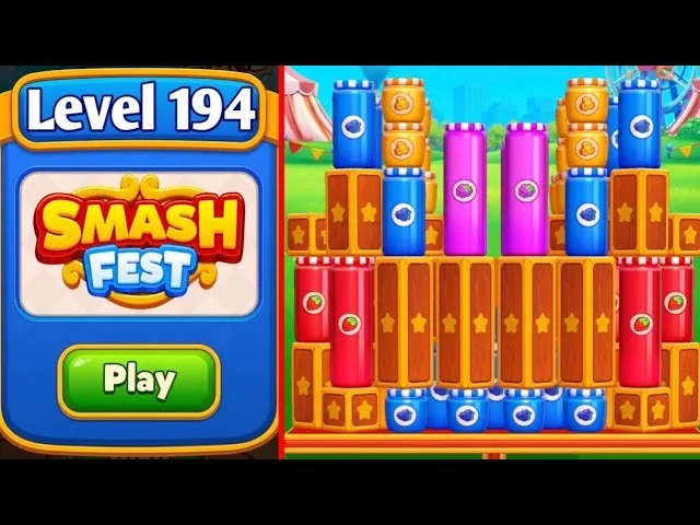 Smash Fest Level 194 board