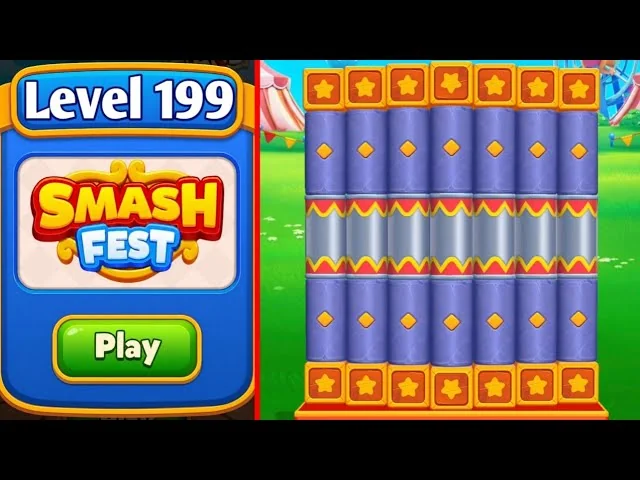 Smash Fest Level 199 board layout