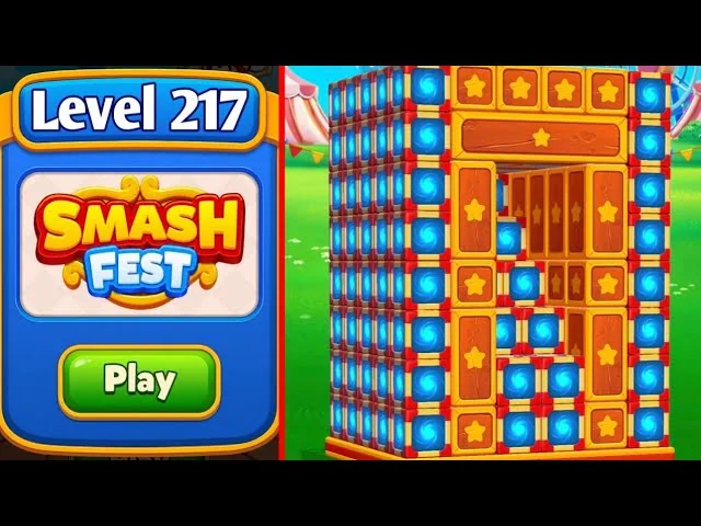 Smash Fest Level 217 board layout