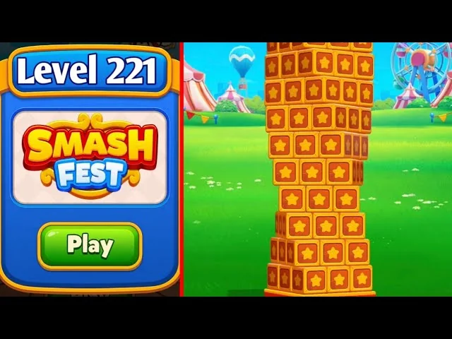 Smash Fest Level 221 board