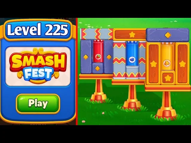Smash Fest Level 225 board