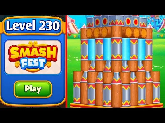 Smash Fest Level 230 board layout