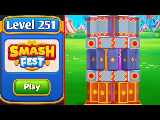 Smash Fest Level 251 board