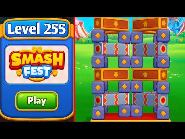 Smash Fest Level 255 board layout
