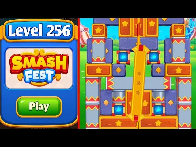 Smash Fest Level 256 board layout