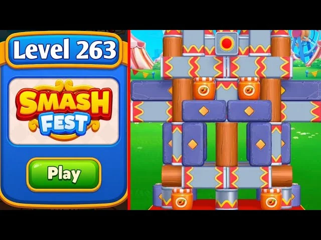 Smash Fest Level 263 board layout