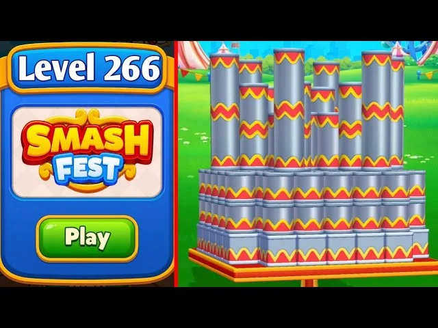 Smash Fest Level 266 board layout