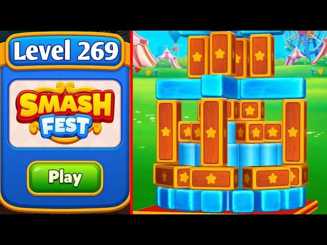 Smash Fest Level 269 board layout