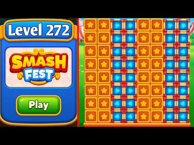 Smash Fest Level 272 board layout