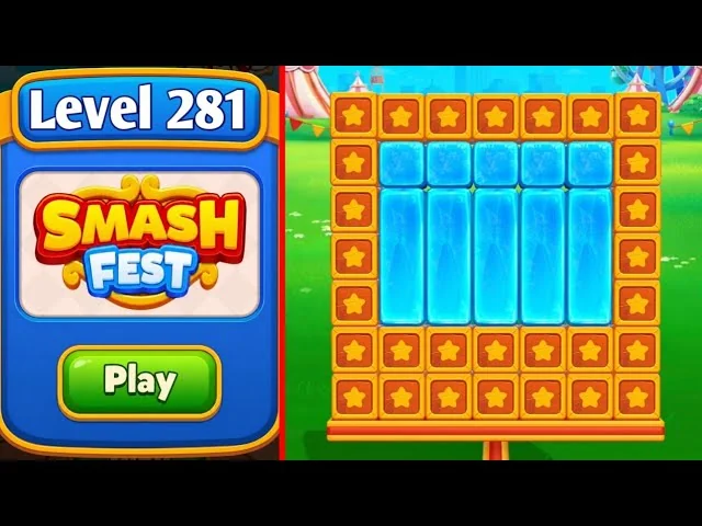 Smash Fest Level 281 board layout