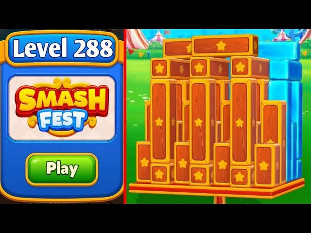 Smash Fest Level 288 board layout