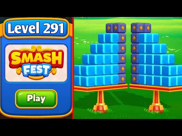 Smash Fest Level 291 board layout