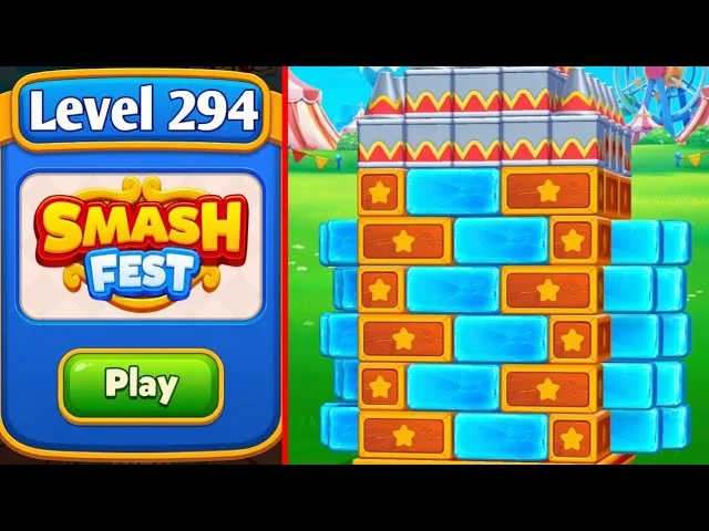 Smash Fest Level 294 board layout