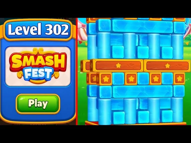 Smash Fest Level 302 board layout