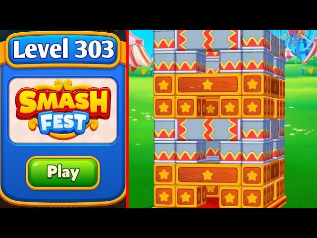 Smash Fest Level 303 board layout