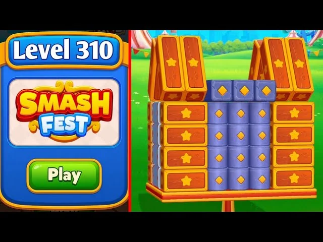 Smash Fest Level 310 board layout