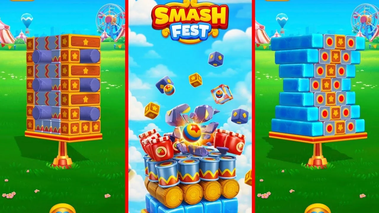 Smash Fest Level 318 board layout