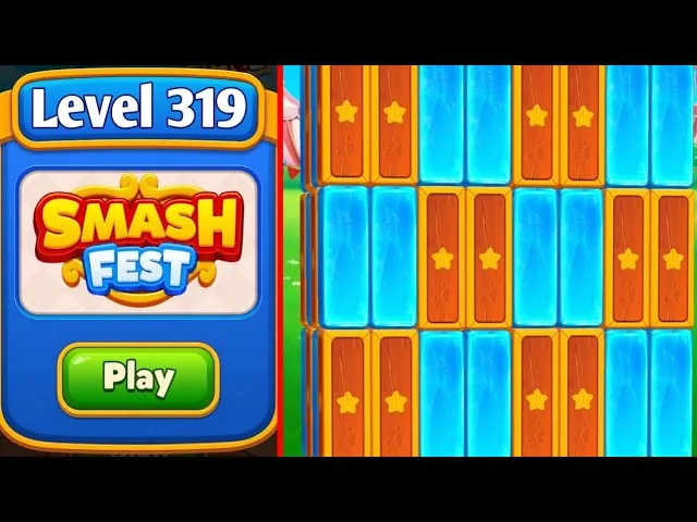 Smash Fest Level 319 board