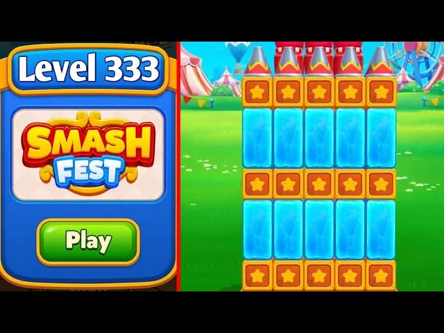 Smash Fest Level 333 board layout