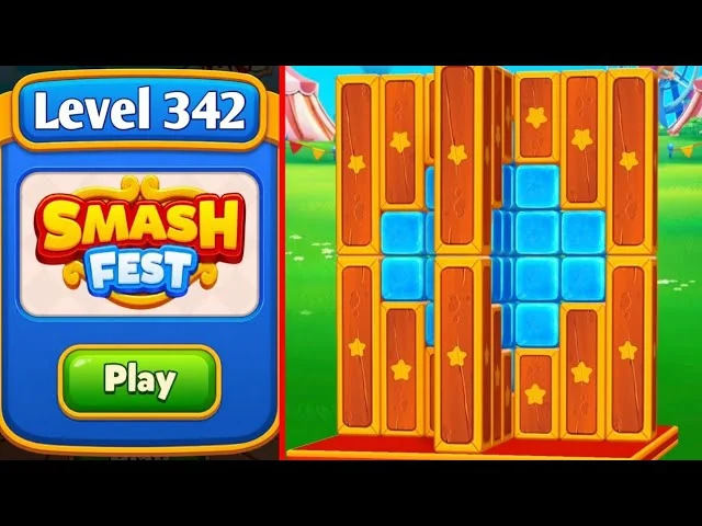 Smash Fest Level 342 board layout