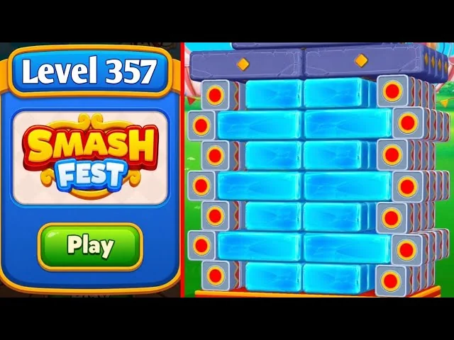 Smash Fest Level 357 board layout