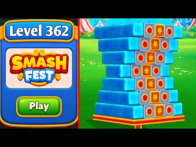 Smash Fest Level 362 board layout