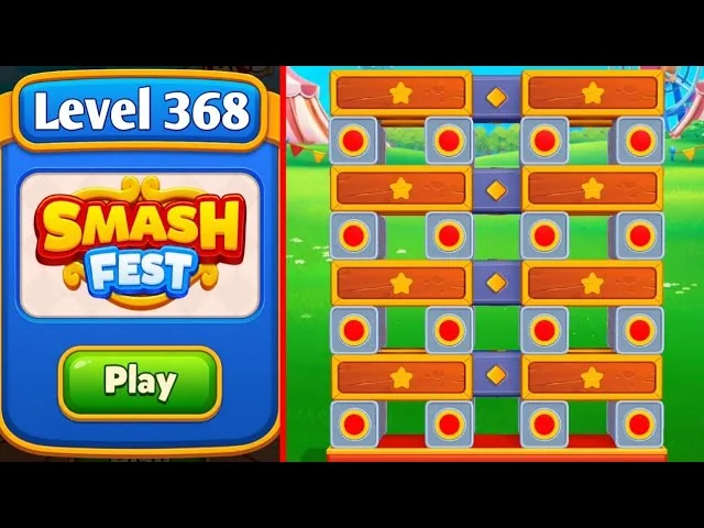 Smash Fest Level 368 board layout