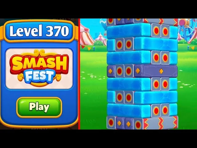 Smash Fest Level 370 board layout