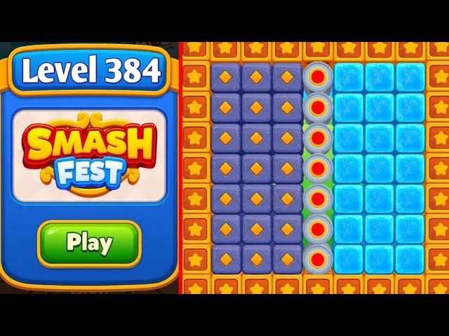 Smash Fest Level 384 board layout