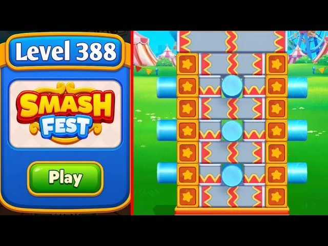 Smash Fest Level 388 board layout