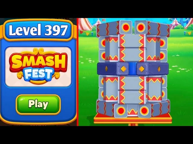 Smash Fest Level 397 board layout