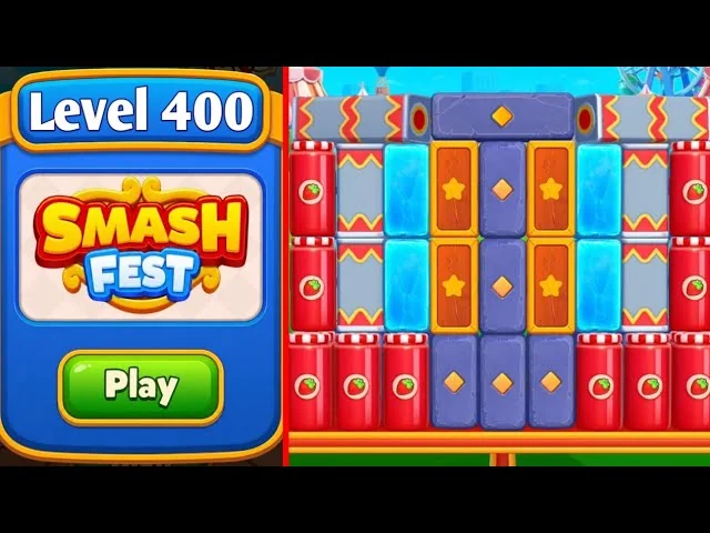 Smash Fest Level 400 board layout