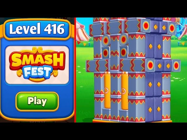 Smash Fest Level 416 board layout