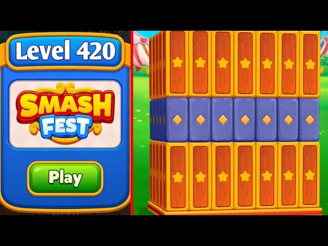 Smash Fest Level 420 board layout