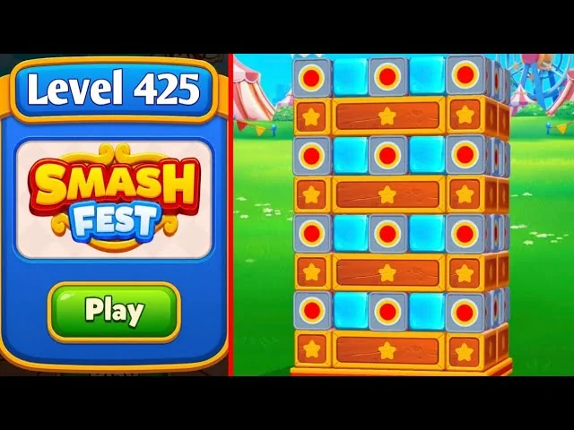 Smash Fest Level 425 board layout