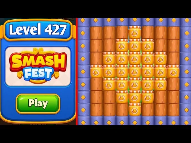 Smash Fest Level 427 board layout