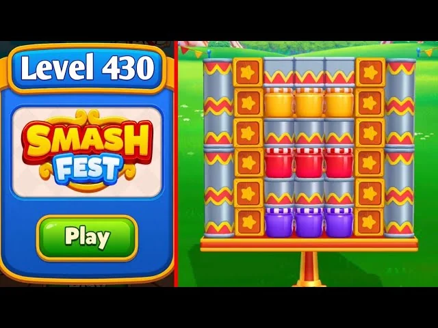Smash Fest Level 430 board layout
