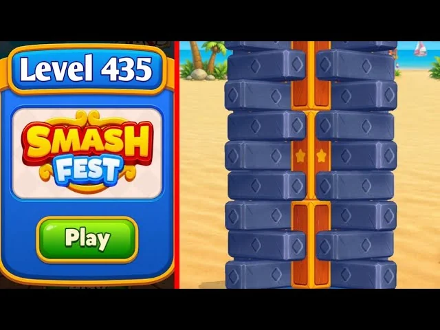 Smash Fest Level 435 board layout