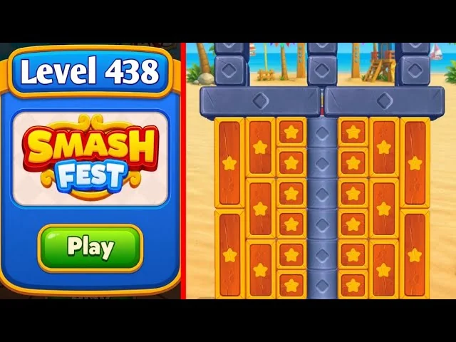 Smash Fest Level 438 board layout