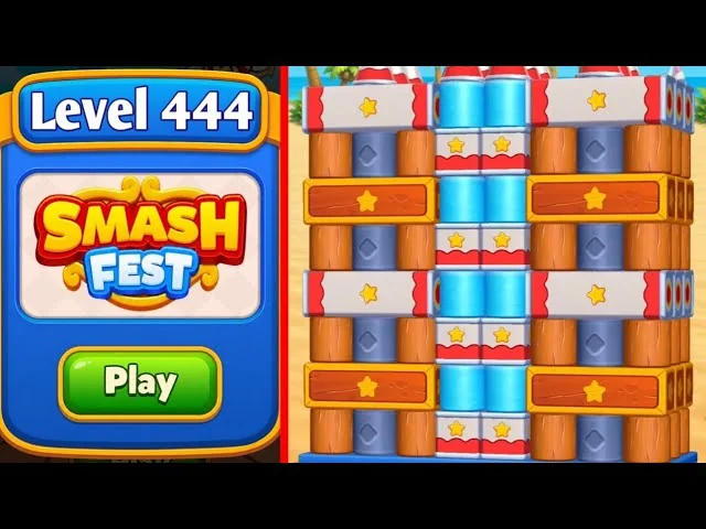 Smash Fest Level 444 board