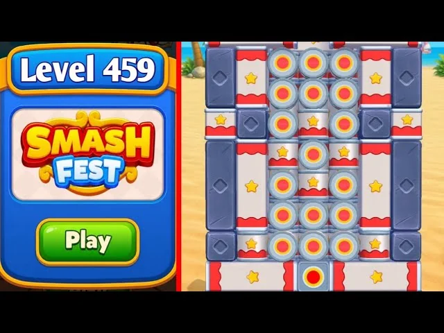 Smash Fest Level 459 board layout