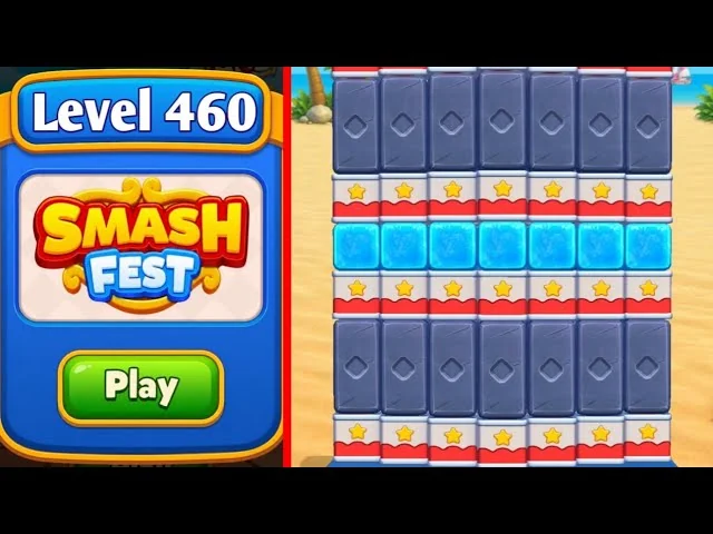 Smash Fest Level 460 board layout
