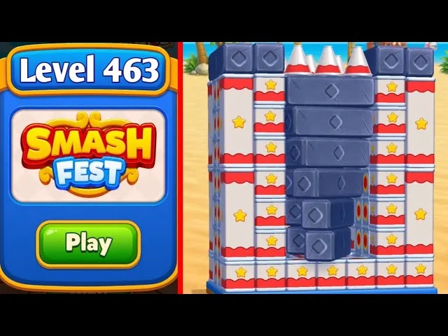 Smash Fest Level 463 board layout