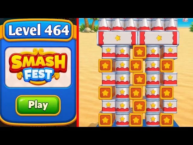 Smash Fest Level 464 board layout