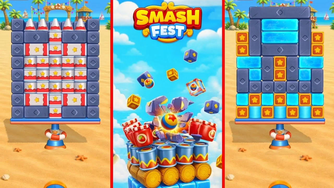 Smash Fest Level 502 board